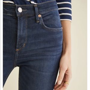 AGOLDE Exclusive Sophie Crop in Lapis